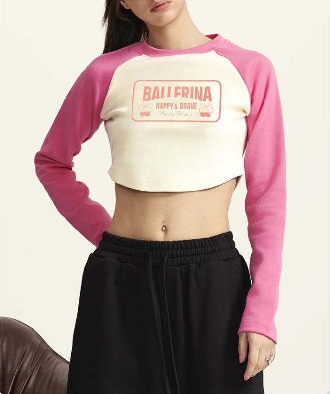 Retro Spicy Girl Short Top for Women