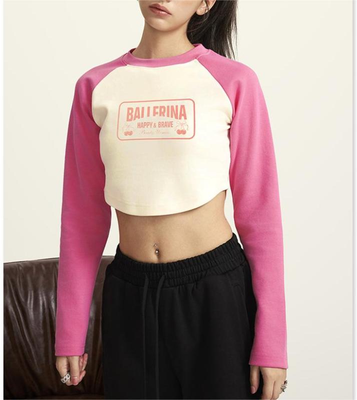 Retro Spicy Girl Short Top for Women