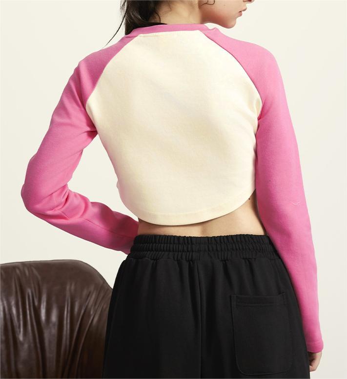 Retro Spicy Girl Short Top for Women