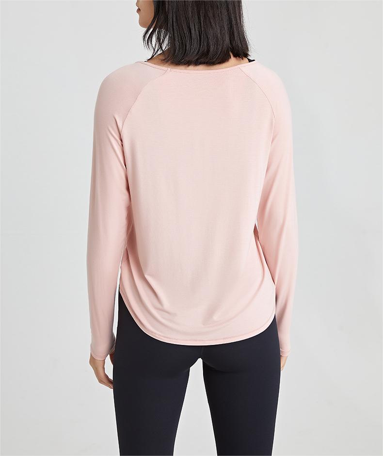 Autumn yoga sportswear long sleeved top