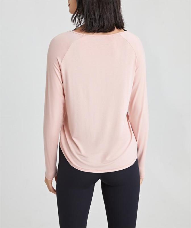 Autumn yoga sportswear long sleeved top