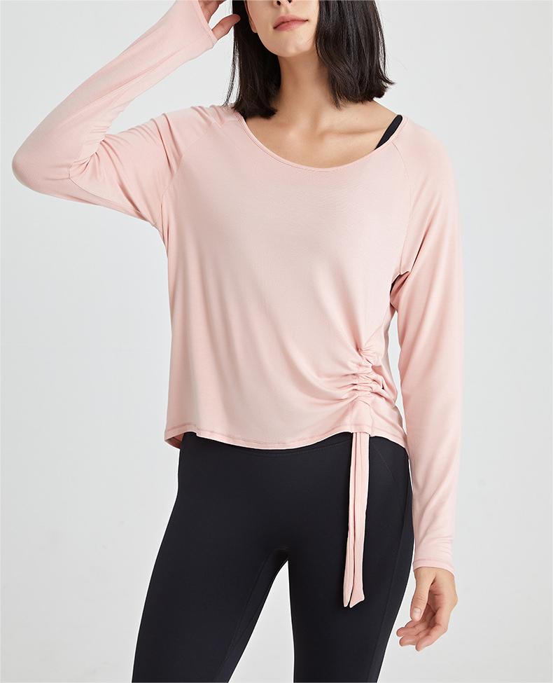 Autumn yoga sportswear long sleeved top