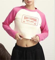 Retro Spicy Girl Short Top for Women
