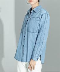 Retro denim shirt