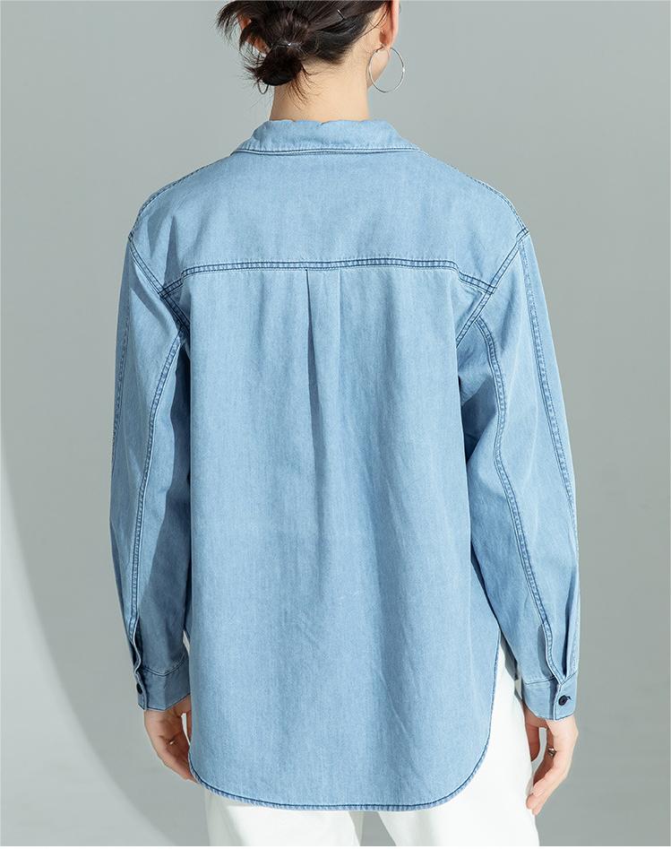 Retro denim shirt