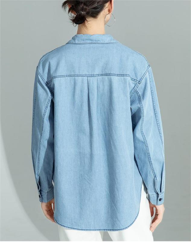 Retro denim shirt