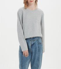 Double sided long sleeved undershirt for women