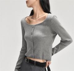 Early Spring Knitted Girl