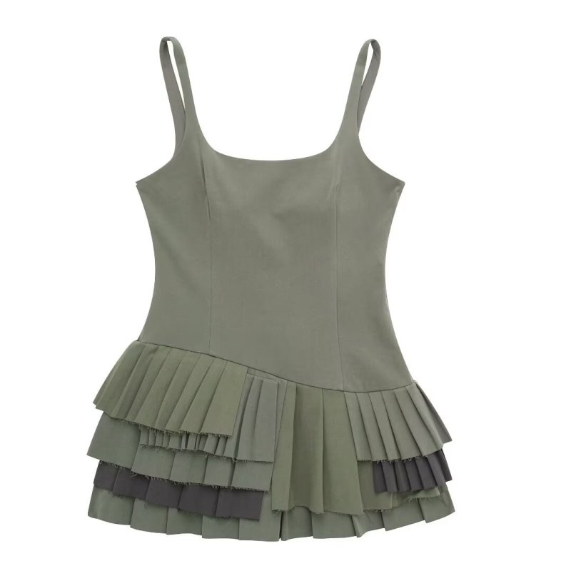 Fashionable casual camisole sleeveless dress