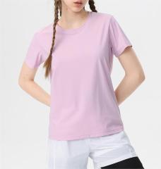 Cool Ice Silk Cotton T-shirt for Women