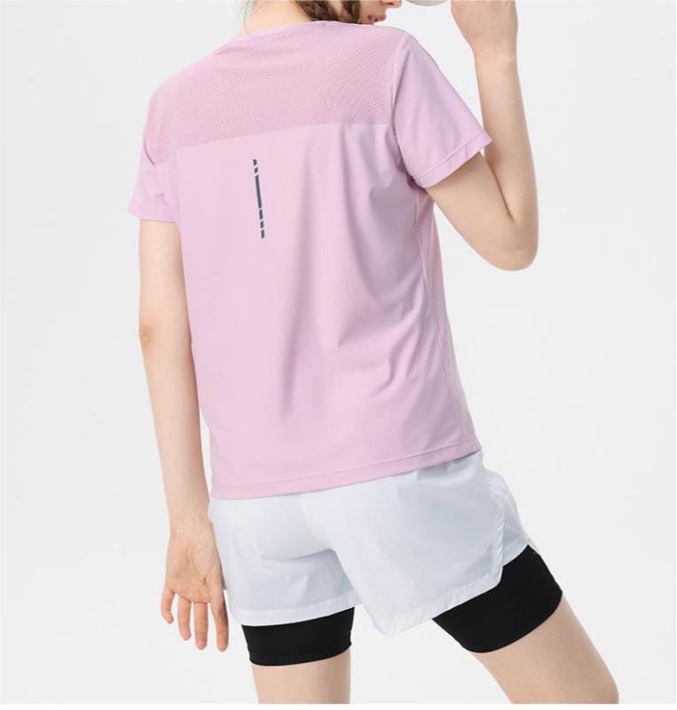 Cool Ice Silk Cotton T-shirt for Women