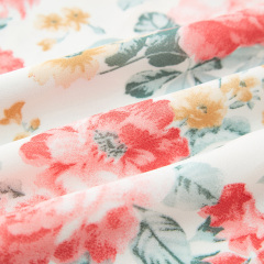 Bright floral print halterneck dress