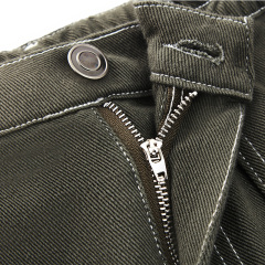 New design street black big pocket jeans