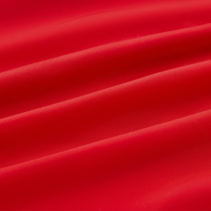 OEM Sexy red pleated waist dress