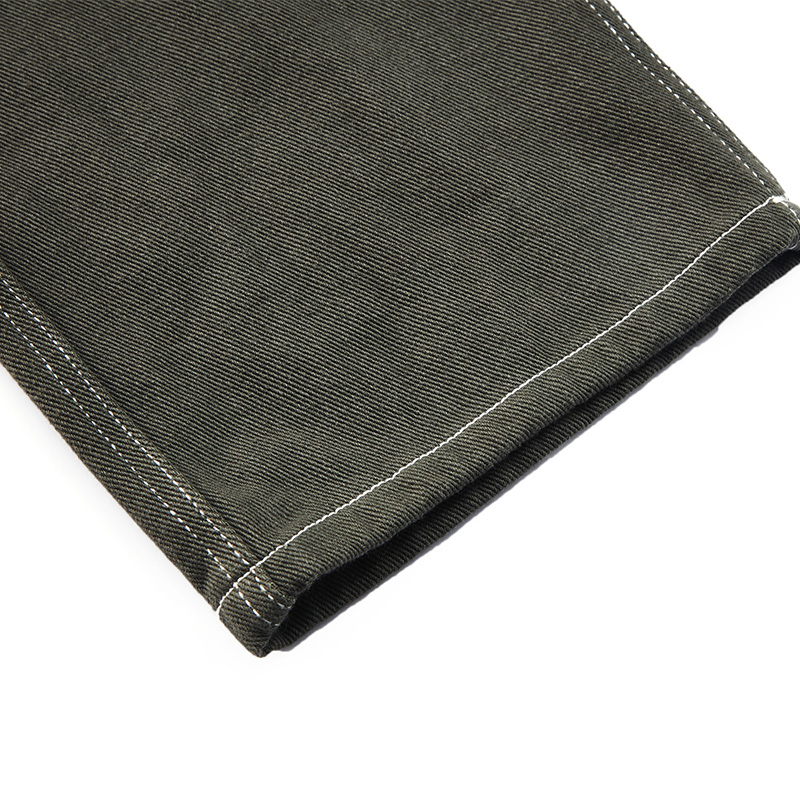 New design street black big pocket jeans