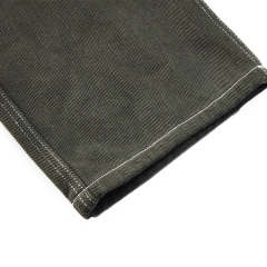 New design street black big pocket jeans