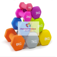 wholesale home gym equipment weight lifting dip plastic dumbbell