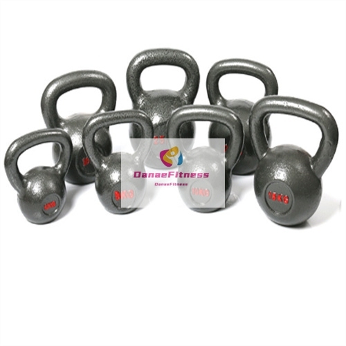 Weight Exercise Fitness varnish Kettlebell with pure black