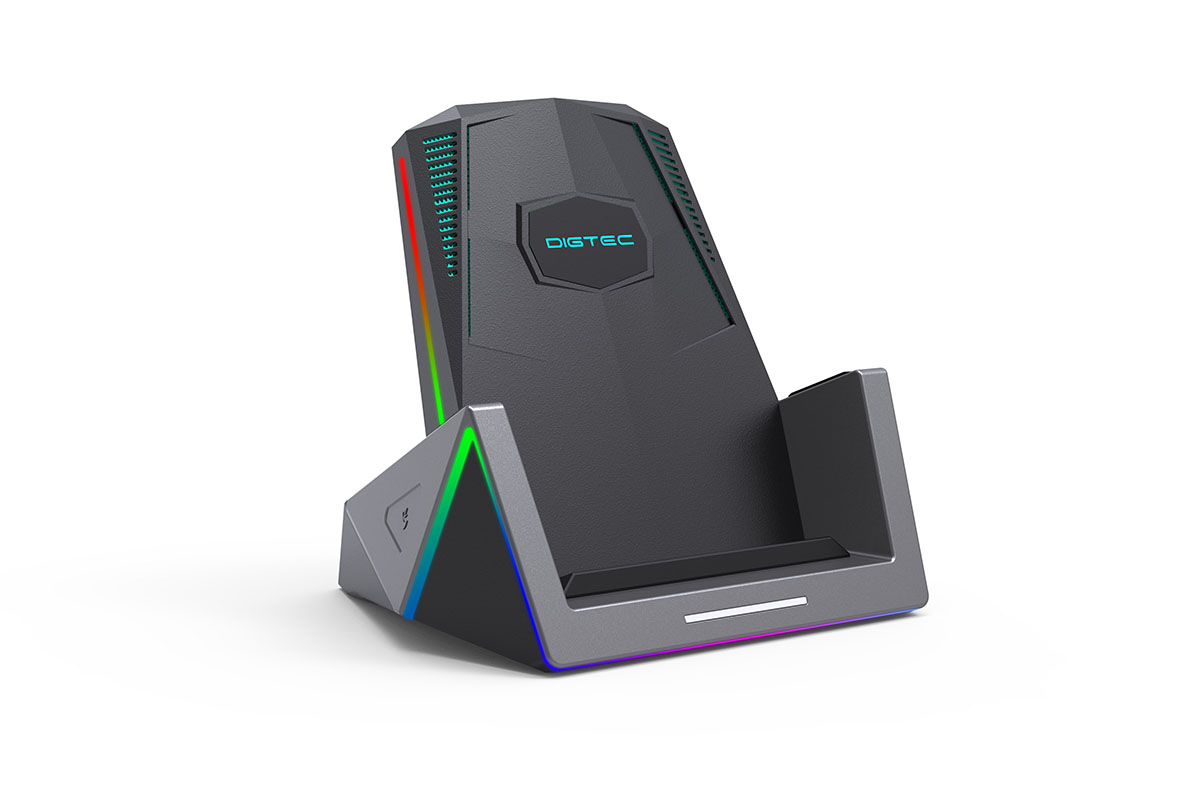 QI 33W Gaming RGB Wireless Charging Station