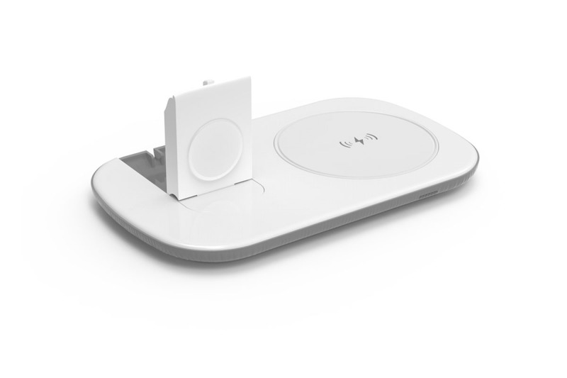 QI 10W 2 IN 1 WIRELESS CHARGING PAD