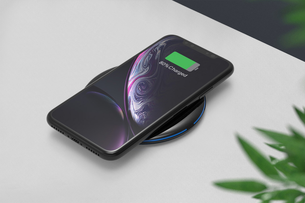 QI 10W FAST WIRELESS CHARGING DISK