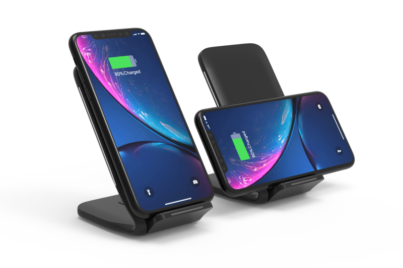 QI 10W FAST WIRELESS CHARGING STAND