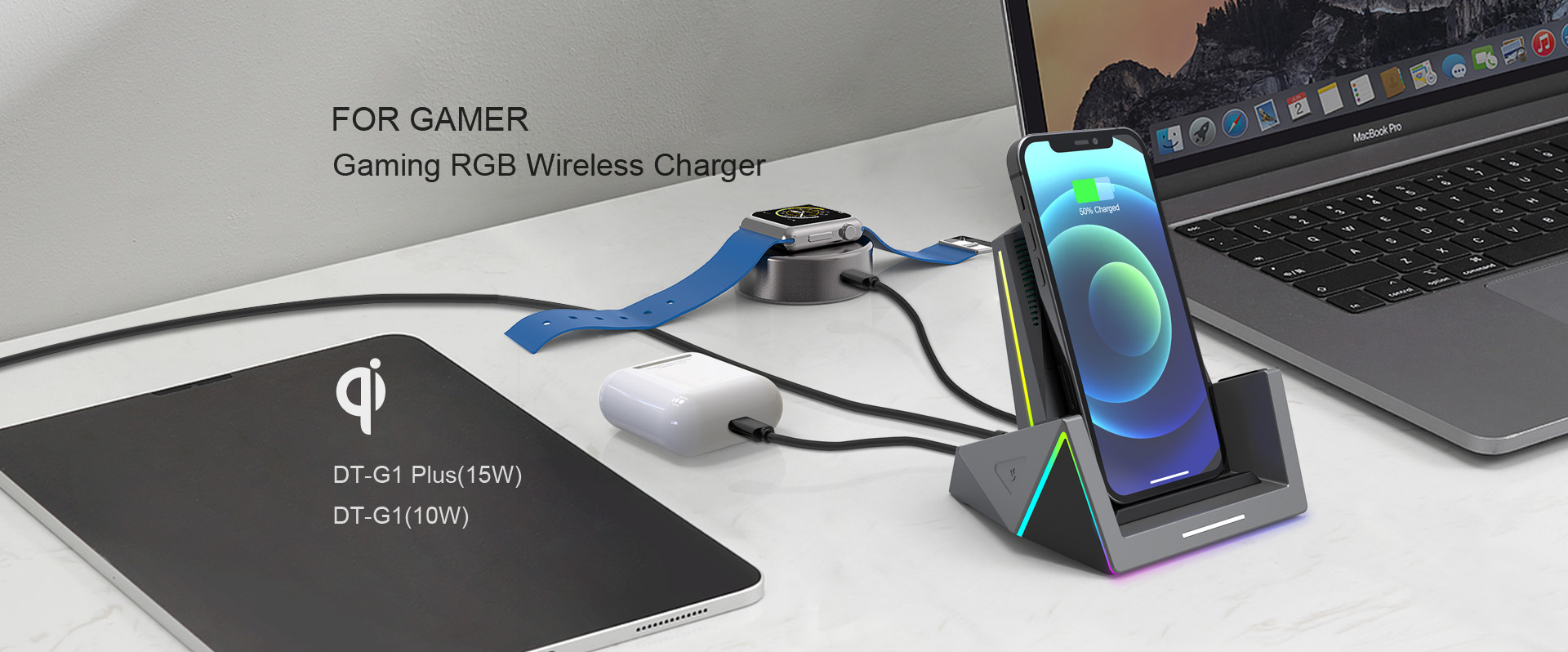 Gaming RGB Wireless Charger