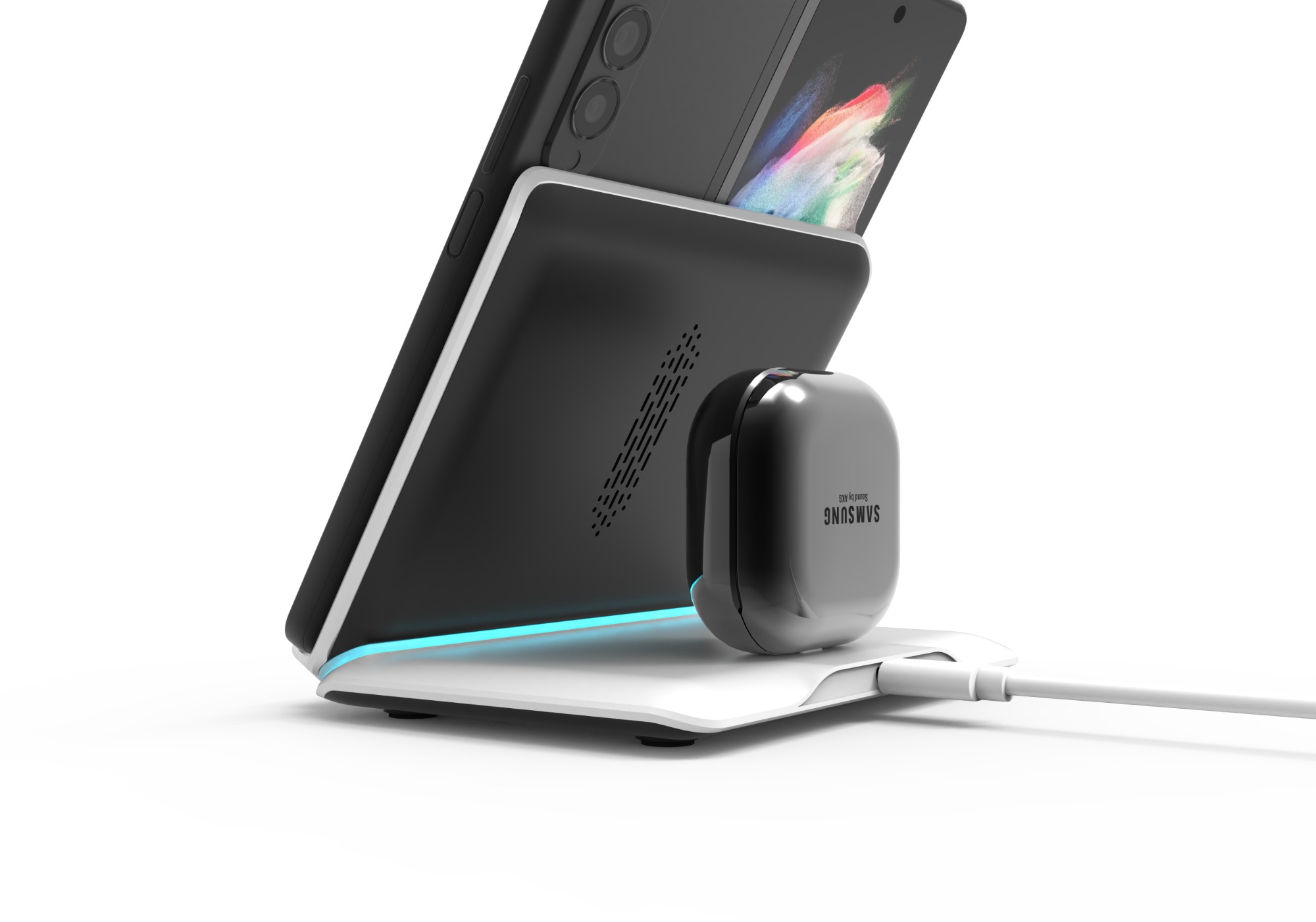 2 in 1 Extended Wireless Charger