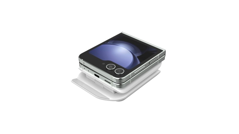 Foldable 2-in-1 Mini Fast Wireless Charging Stand