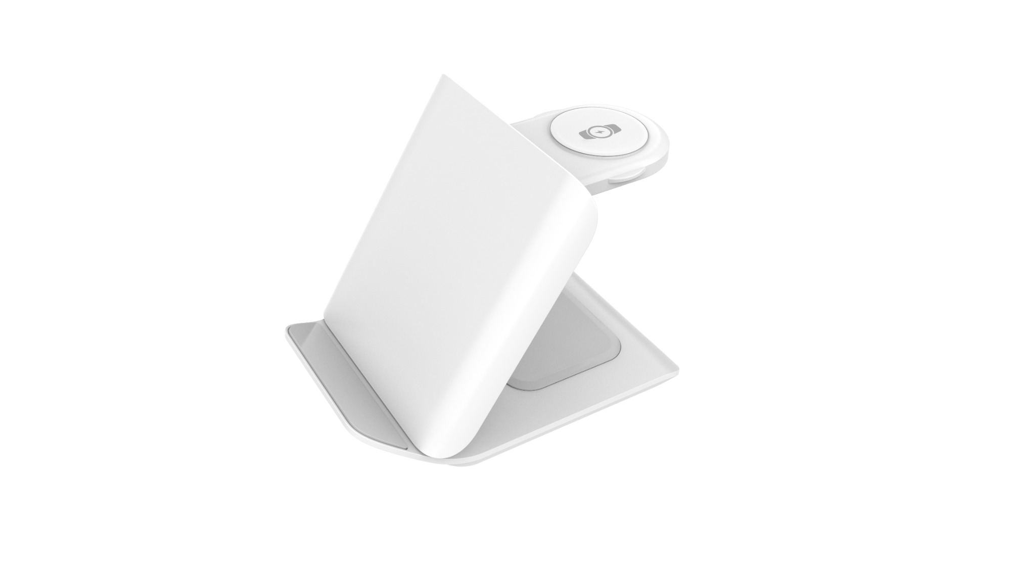 Foldable 3-in-1 Mini Fast Wireless Charging Stand