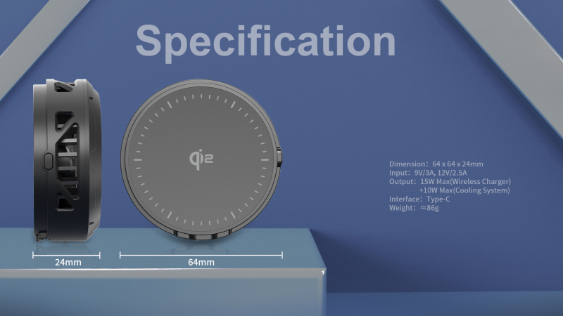 Semiconductor Cooling MagSafe Wireless Charger