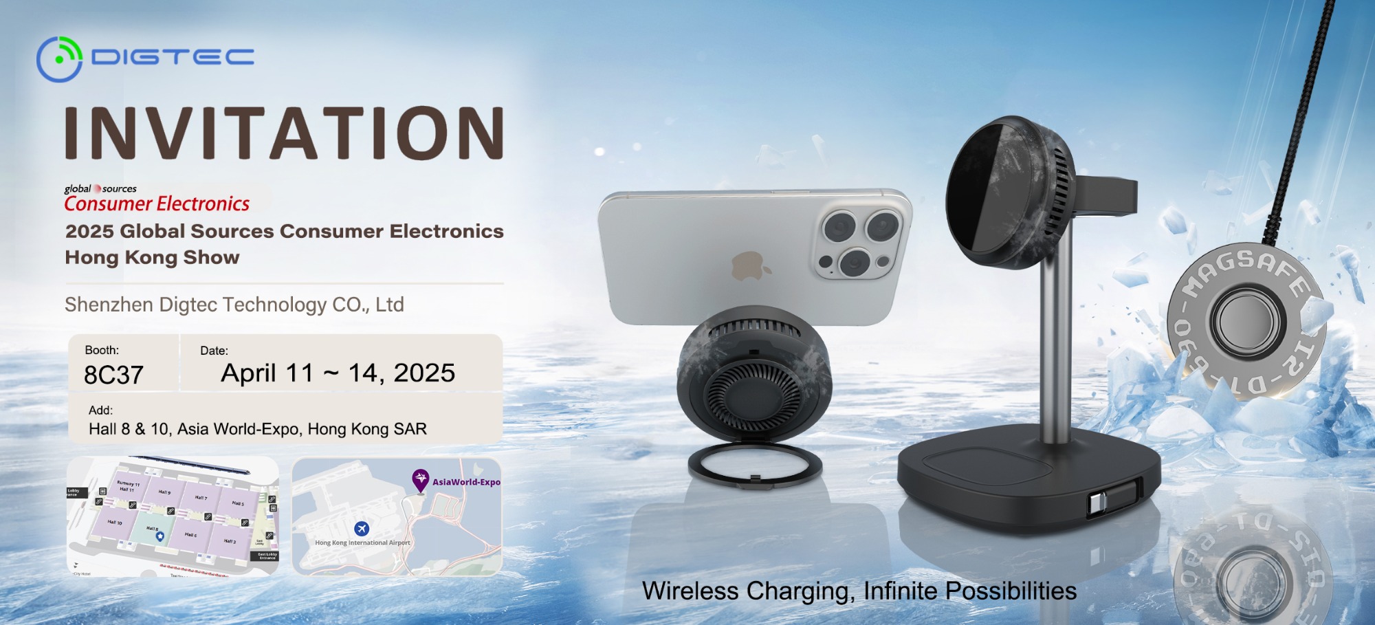 2025 Global Sources Consumer ElectronicsHong Kong Show  8C37 Digtec