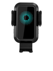 Colorful ID Patent Wireless Charging Automatic Induction Glass surface Car Charger Holder