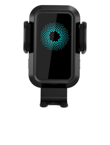 Colorful ID Patent Wireless Charging Automatic Induction Glass surface Car Charger Holder