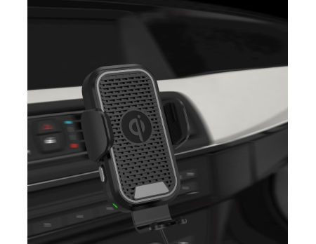 top-selling 15W Automatic Fast Wireless Car Charger with Built-in Fan