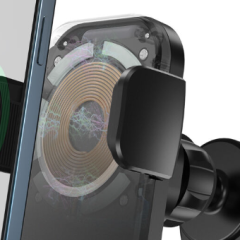 15W Fast Charging Wireless Car Holder Magnetic Wireless Car Charger Mobile Phone Car Charger