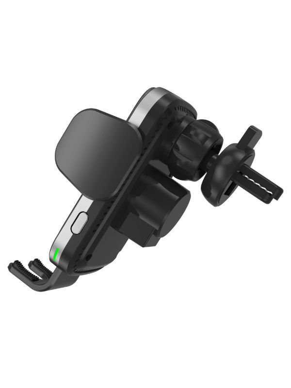 New Design Fully Automatic Induction Wireless Fast Charger Car Air Vent Mount Wireless Charger