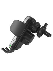 New Design Fully Automatic Induction Wireless Fast Charger Car Air Vent Mount Wireless Charger