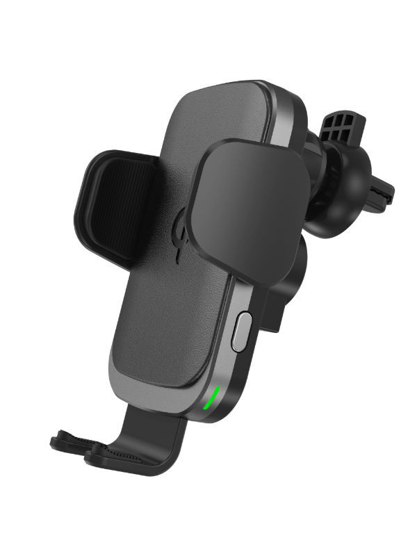 Classic Hot sale Auto-clamp Clips Qi 10W 15W Fast Wireless Car Charger Holders In US EU
