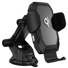 2021 Hot Selling Automatic Clamping Smart Sensor 10W 15W Wireless Car Charger Qi Phone Holder
