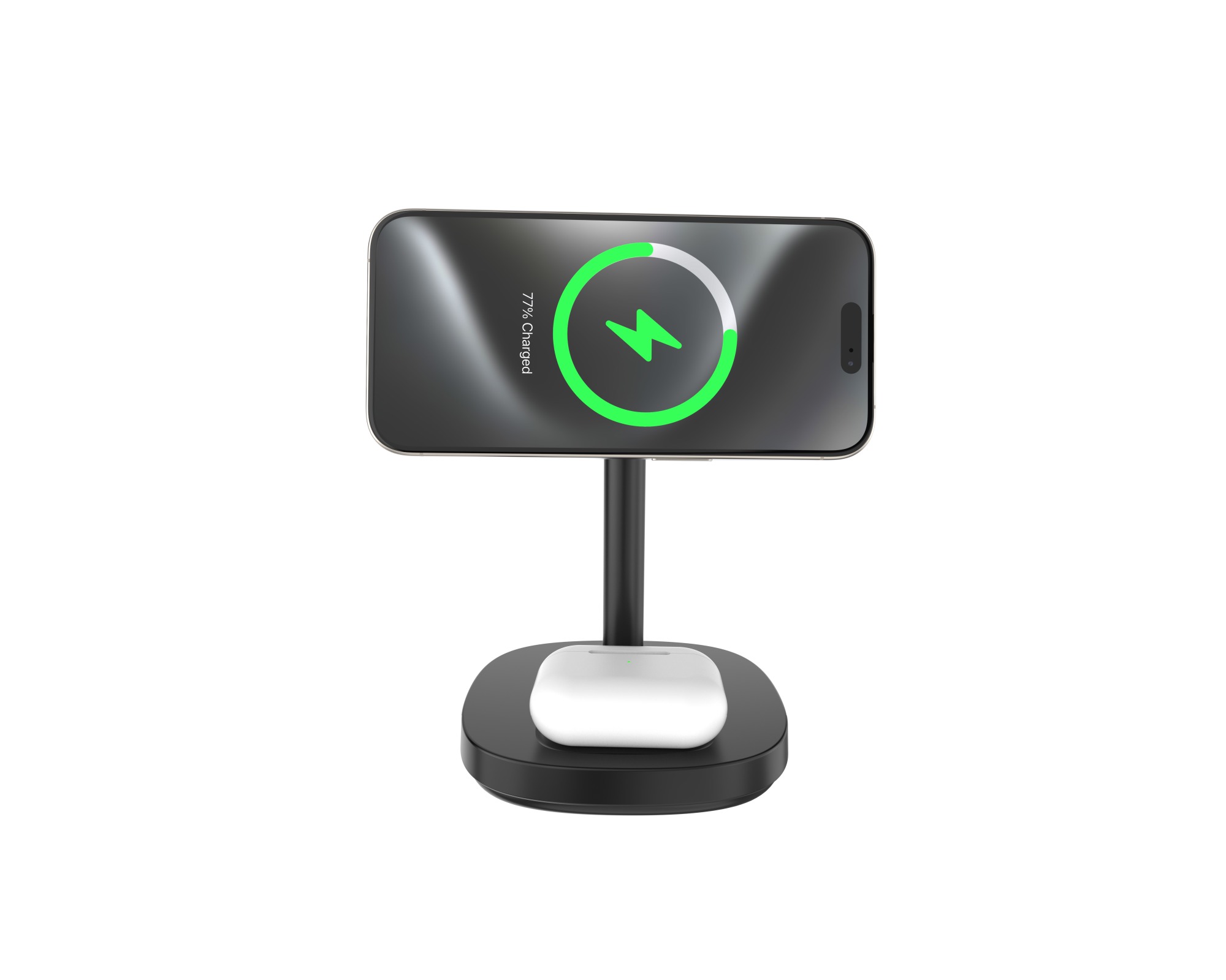 Qi2.2 All-in-1 Semiconductor Cooling Wireless Charging Station with touch light and 18W PD output