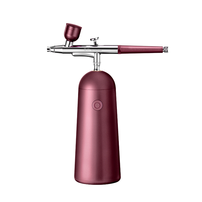 GX Diffuser Water Shine Portable Skin Boost Airbrush Wine Red