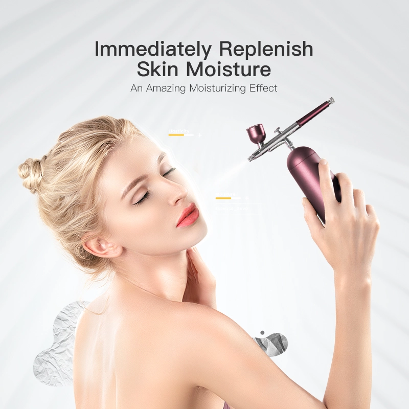 GX Diffuser Water Shine Portable Skin Boost Airbrush Wine Red