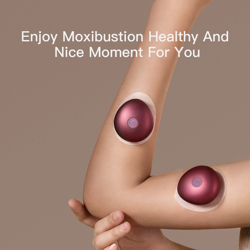 GX Electronic Moxibustion Machine   Sandy  Purple / Wine Red