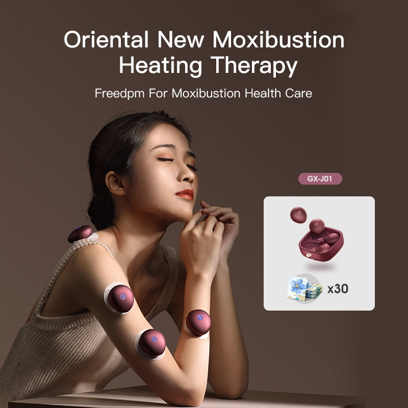 GX Electronic Moxibustion Machine   Sandy  Purple / Wine Red