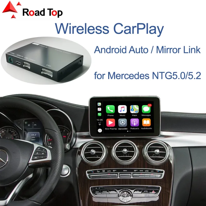 Wireless CarPlay For Mercedes-Benz NTG5.0/5.1/5.2