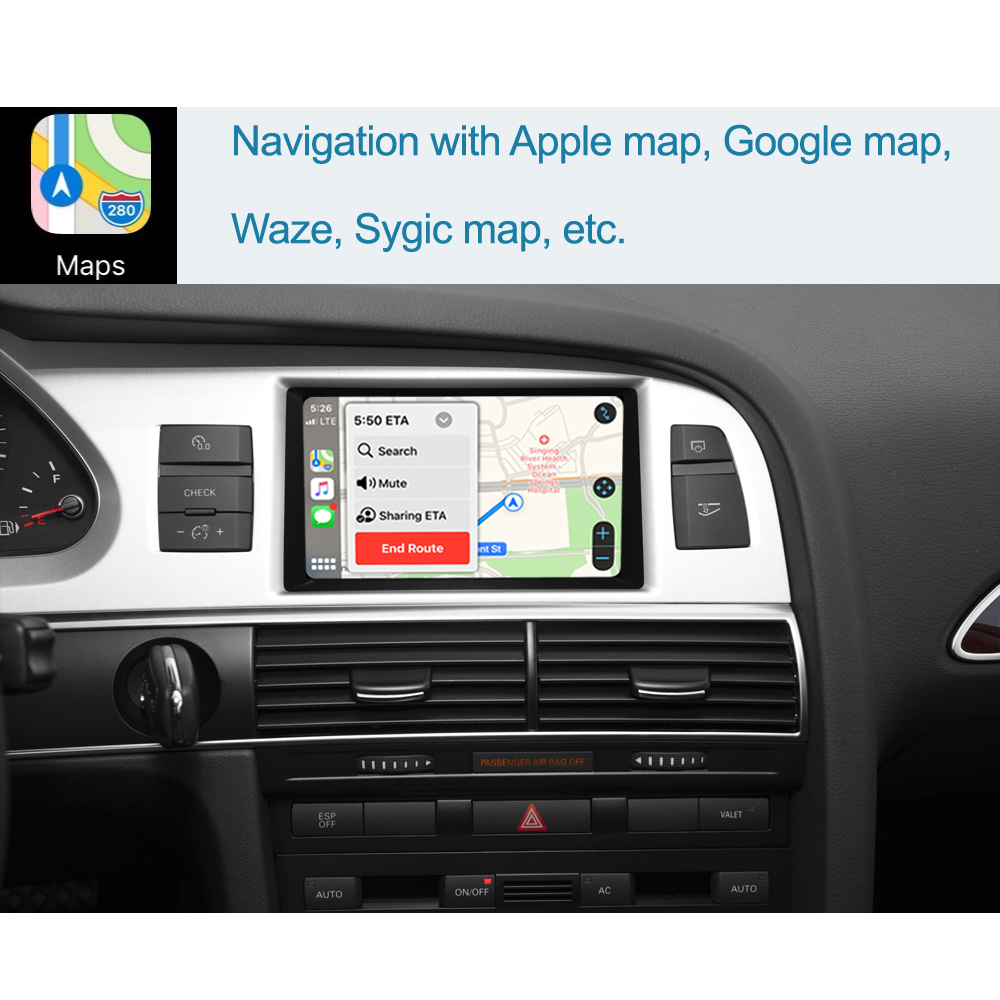Wireless CarPlay For Audi A6 A7 2010-2011