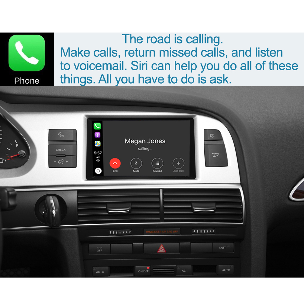Wireless CarPlay For Audi A6 A7 2010-2011