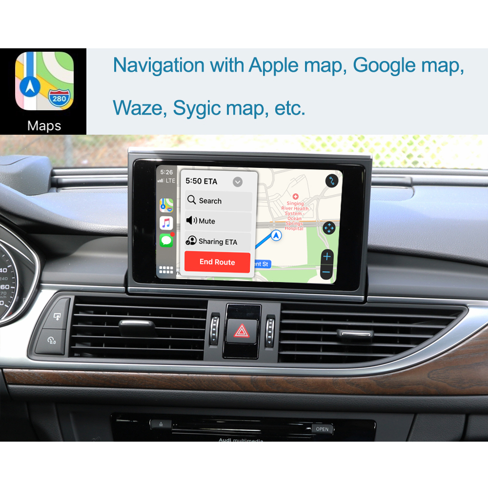Wireless CarPlay For Audi A6 A7 2012-2018