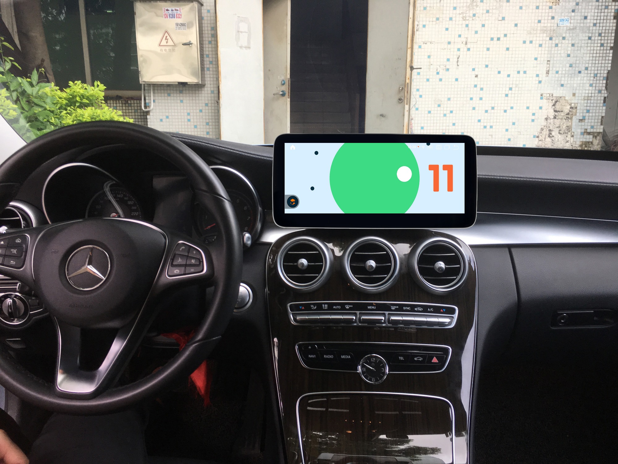 Android 11 For Mercedes Benz C GLC V 2014-2019